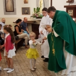 Poświęcenie tornistrów i przyborów szkolnych
