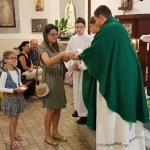 Poświęcenie tornistrów i przyborów szkolnych
