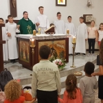 Poświęcenie tornistrów i przyborów szkolnych