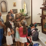 Poświęcenie tornistrów i przyborów szkolnych